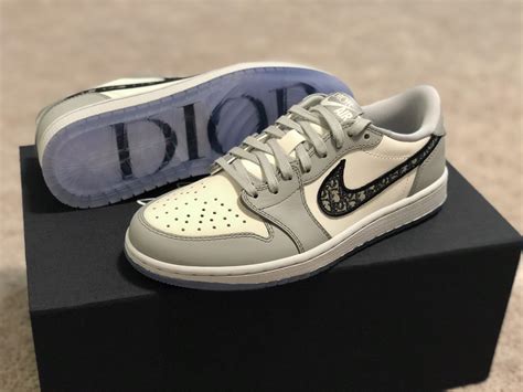 jordan 1 dior low cut